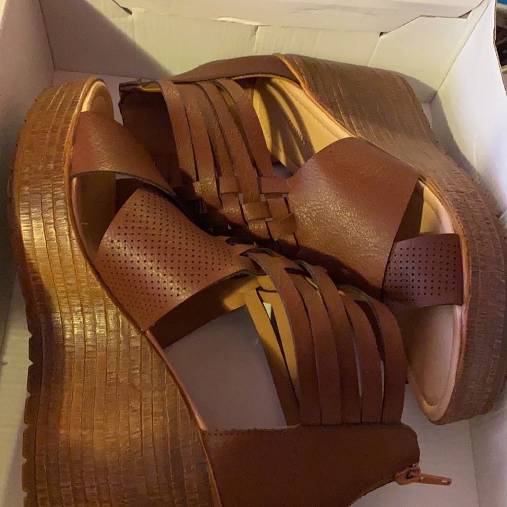 Brown Wedges 9W